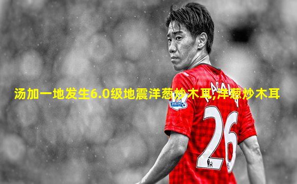 汤加一地发生6.0级地震洋葱炒木耳,洋葱炒木耳